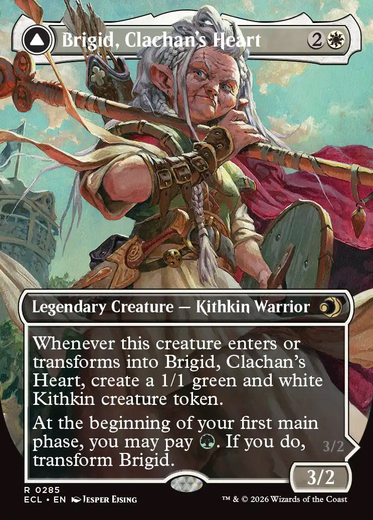 [Foil] ECL 285 Brigid, Clachan's Heart (0285 - Borderless) R