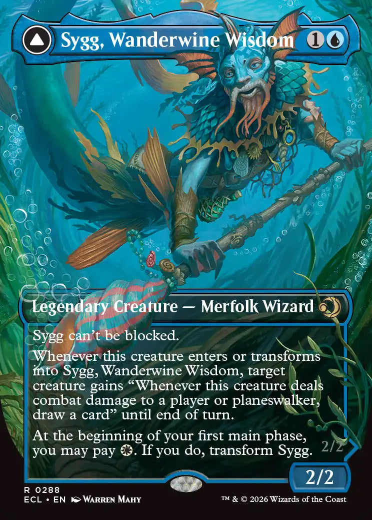 [Foil] ECL 288 Sygg, Wanderwine Wisdom (0288 - Borderless) R