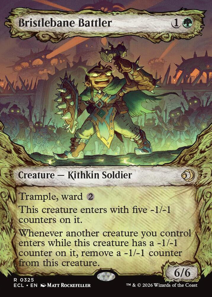 [Foil] ECL 325 Bristlebane Battler (0325 - Showcase) R