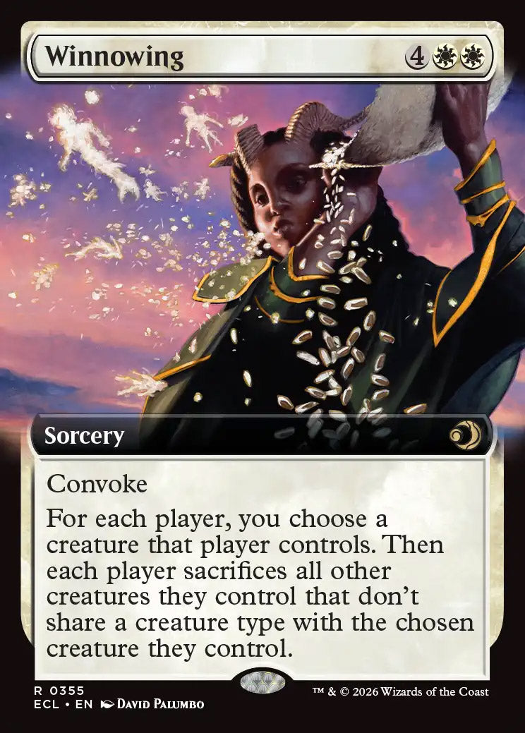 [Foil] ECL 355 Winnowing (0355 - Extended Art) R