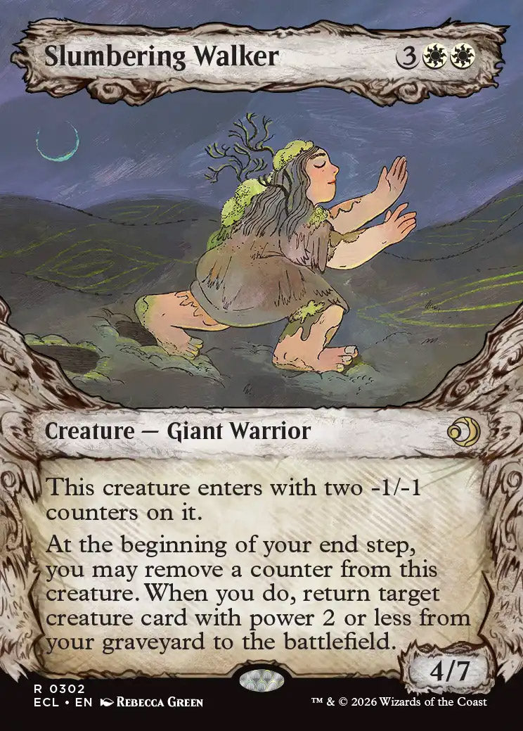 [Foil] ECL 302 Slumbering Walker (0302 - Showcase) R