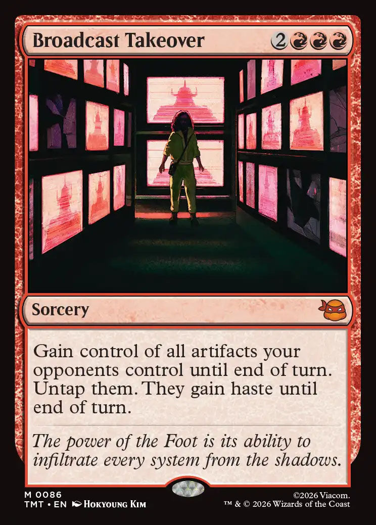 [Foil] TMT 086 Broadcast Takeover M