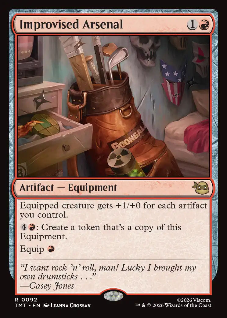 [Foil] TMT 092 Improvised Arsenal R