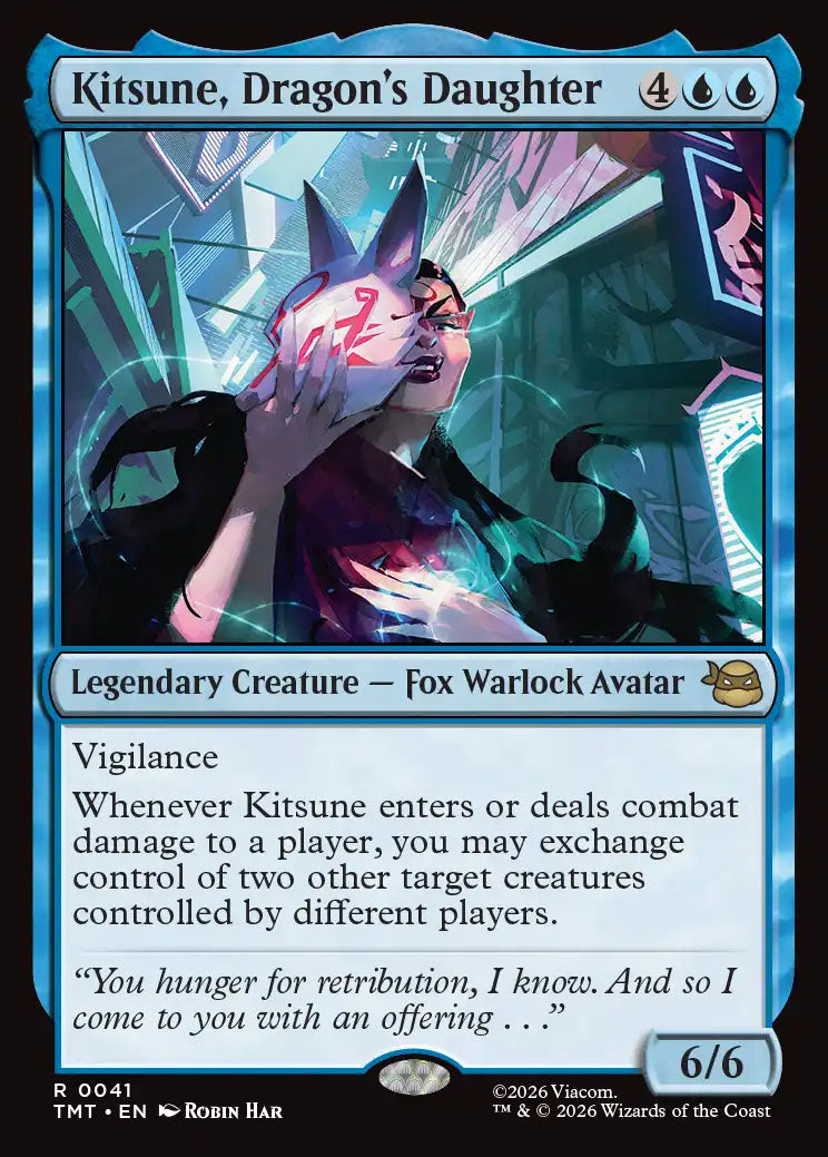 [Foil] TMT 041 Kitsune, Dragon's Daughter R