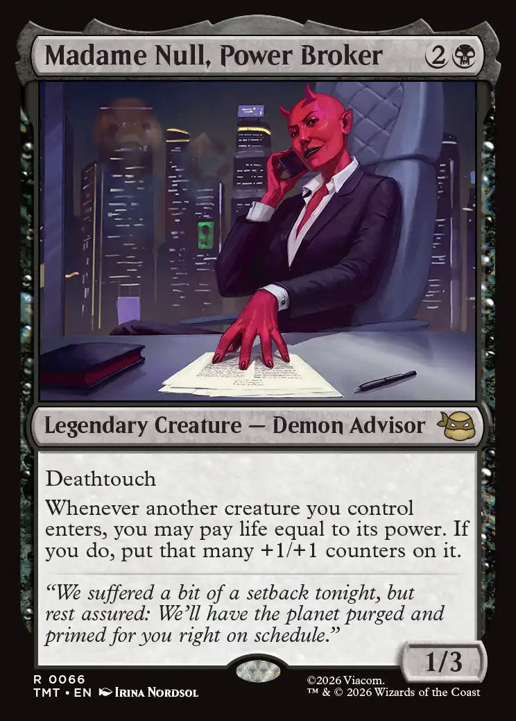 [Foil] TMT 066 Madame Null, Power Broker R