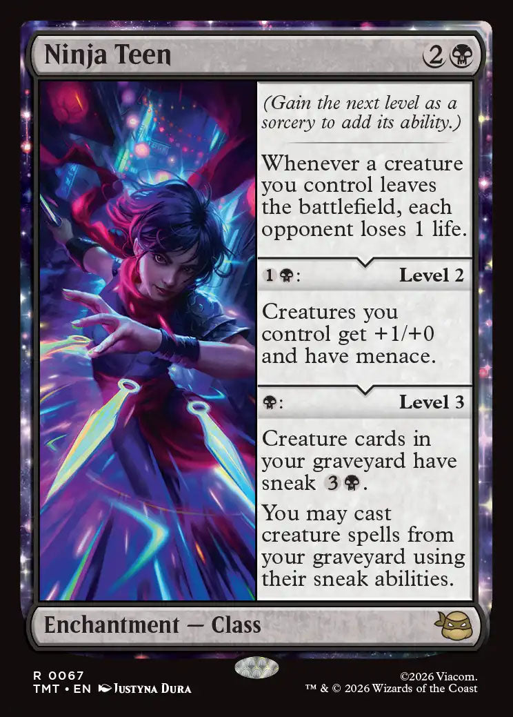 [Foil] TMT 067 Ninja Teen R