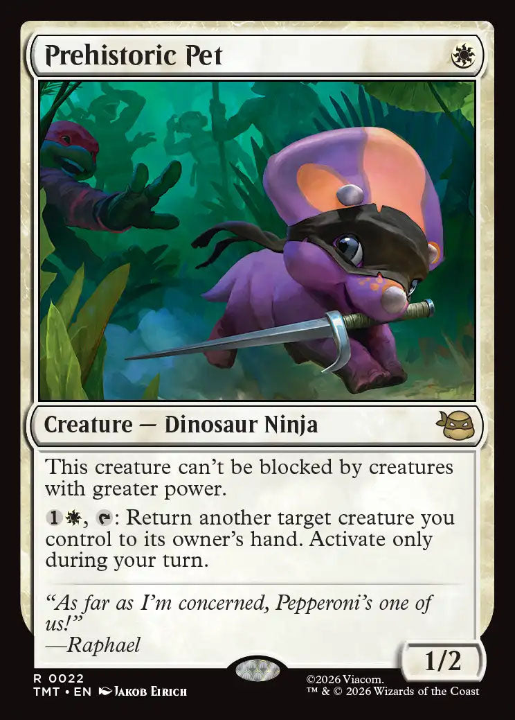 [Foil] TMT 022 Prehistoric Pet R