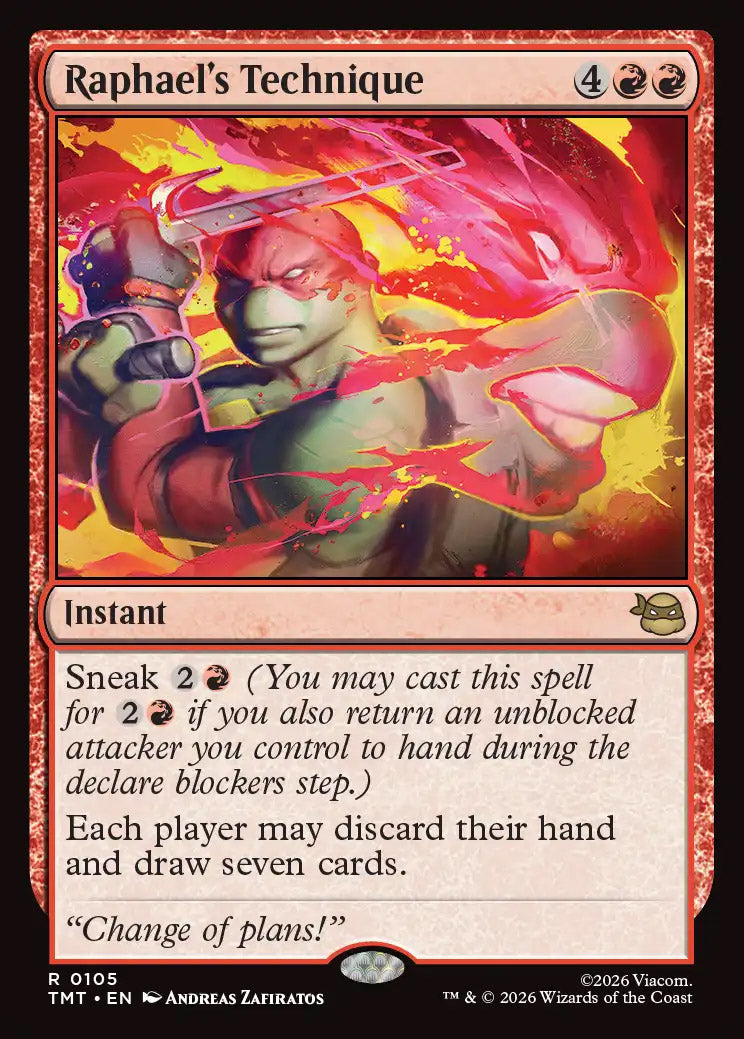 [Foil] TMT 105 Raphael's Technique R