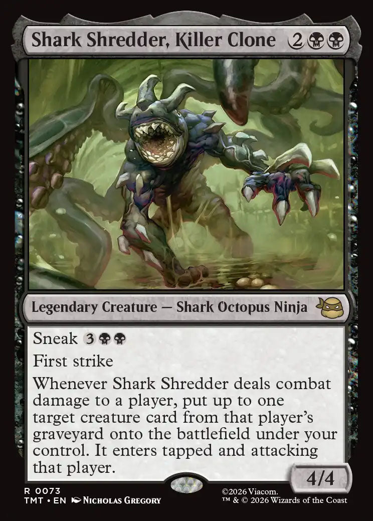 [Foil] TMT 073 Shark Shredder, Killer Clone R