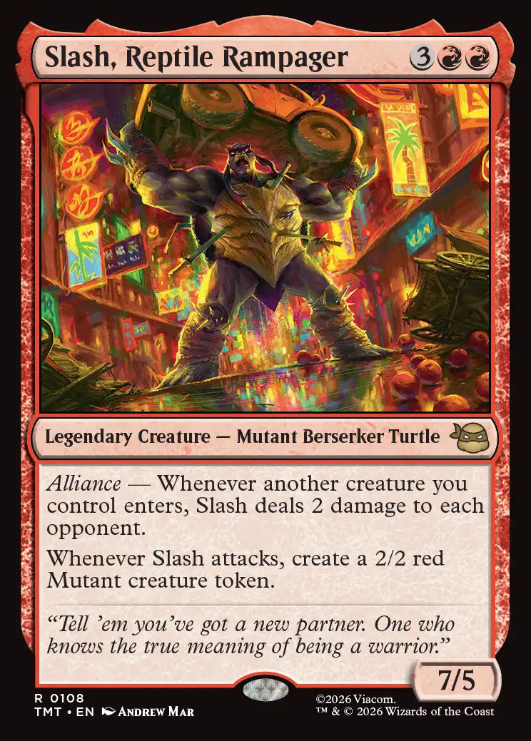 [Foil] TMT 108 Slash, Reptile Rampager R