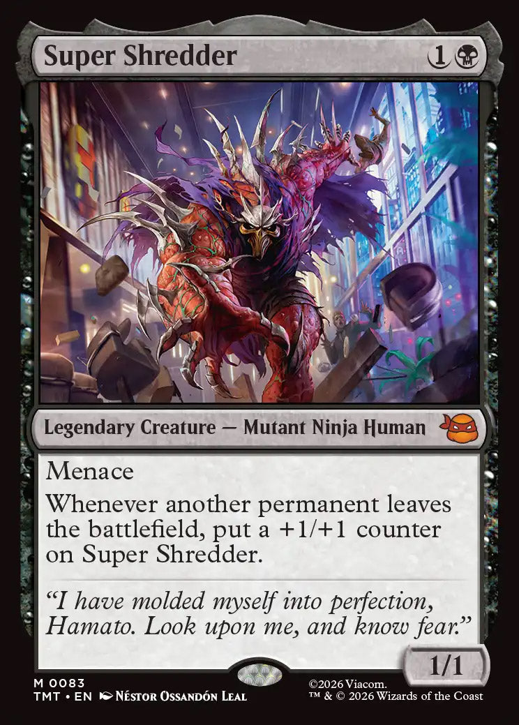 [Foil] TMT 083 Super Shredder M