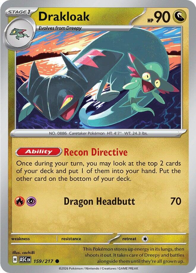 [Reverse Holo] ASC 159/217 Drakloak C