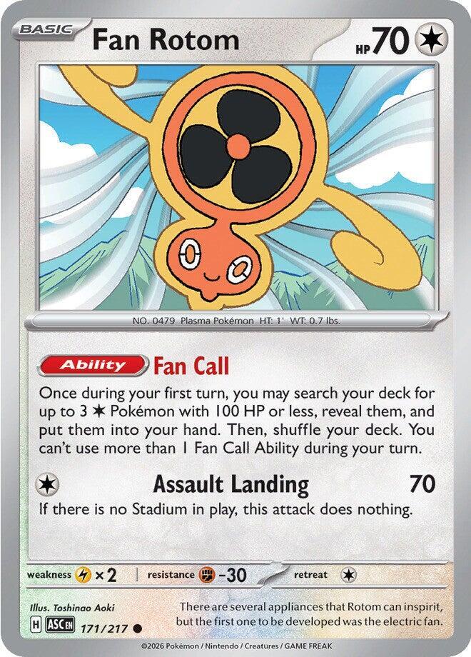 [Reverse Holo] ASC 171/217 Fan Rotom C