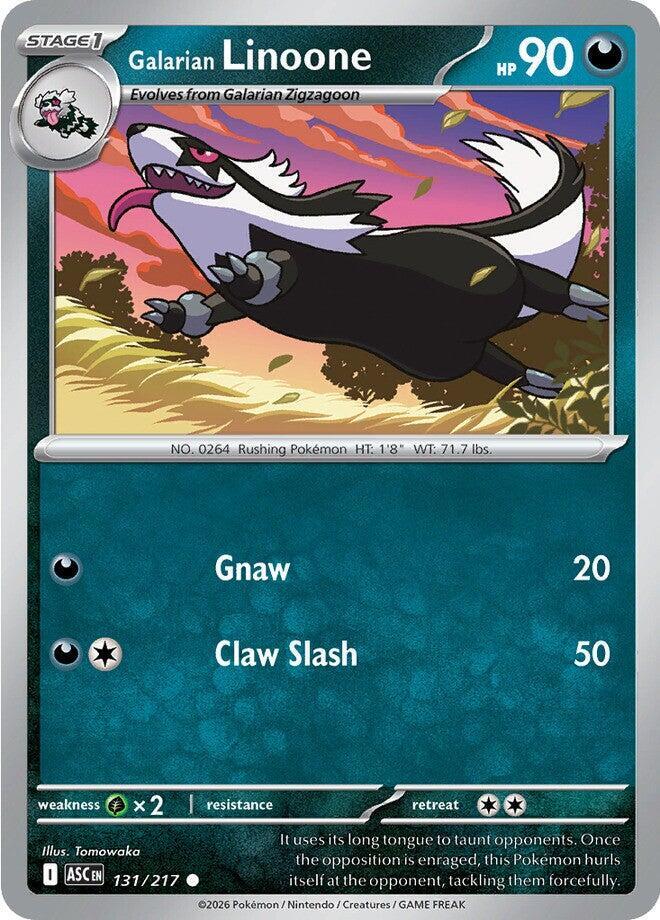 [Reverse Holo] ASC 131/217 Galarian Linoone C