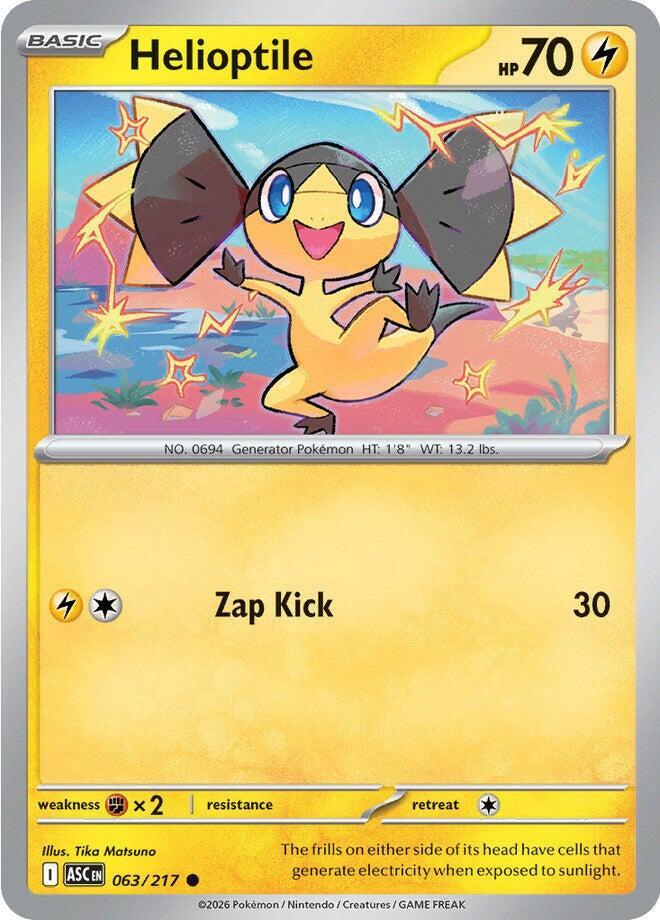 [Reverse Holo] ASC 063/217 Helioptile C