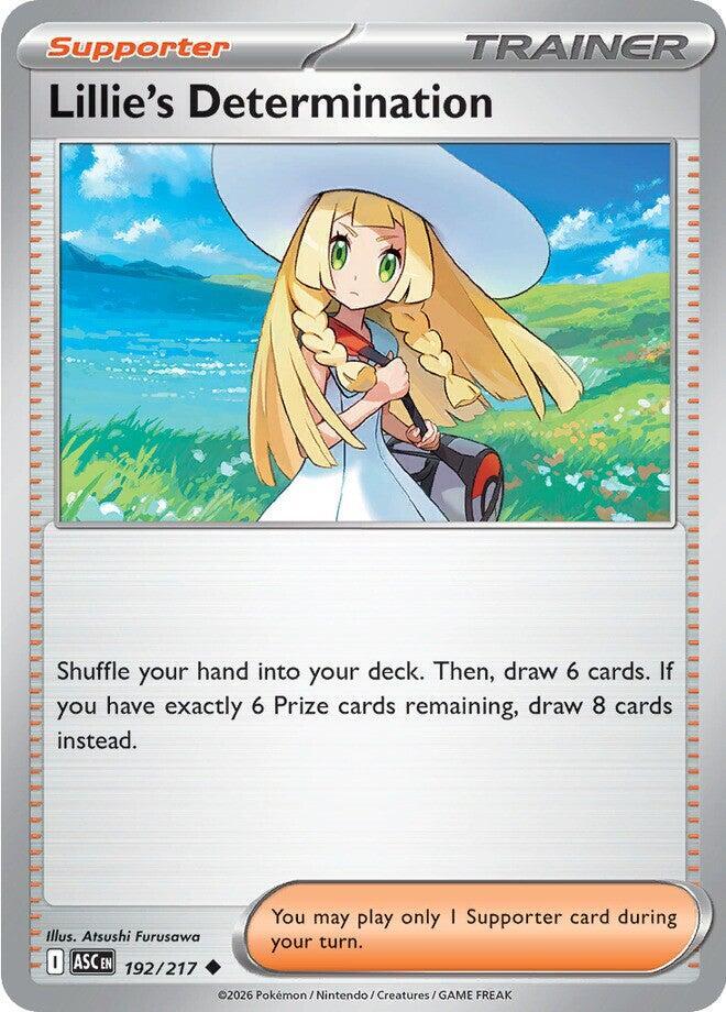 [Reverse Holo] ASC 192/217 Lillie's Determination U