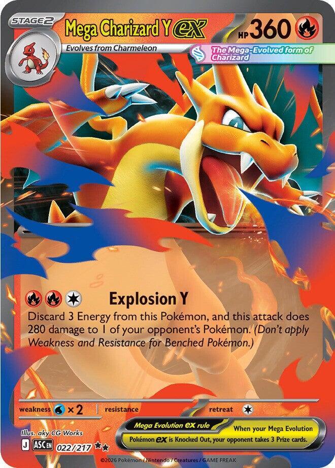 ASC 022/217 Mega Charizard Y ex RR