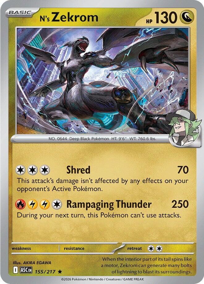 [Reverse Holo] ASC 155/217 N's Zekrom R