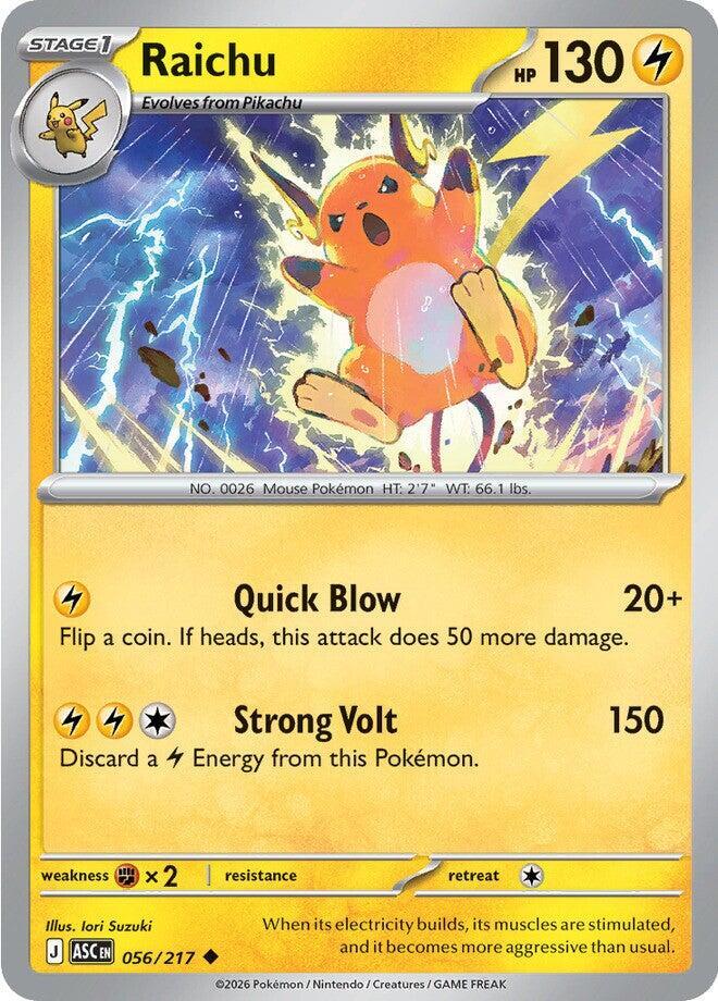 ASC 056/217 Raichu U