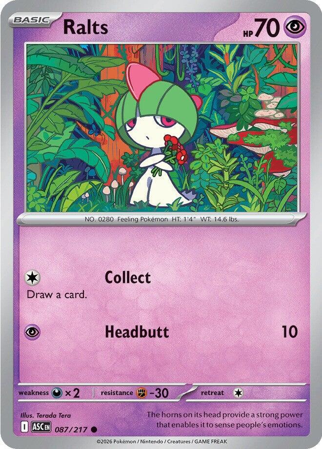 [Reverse Holo] ASC 087/217 Ralts C