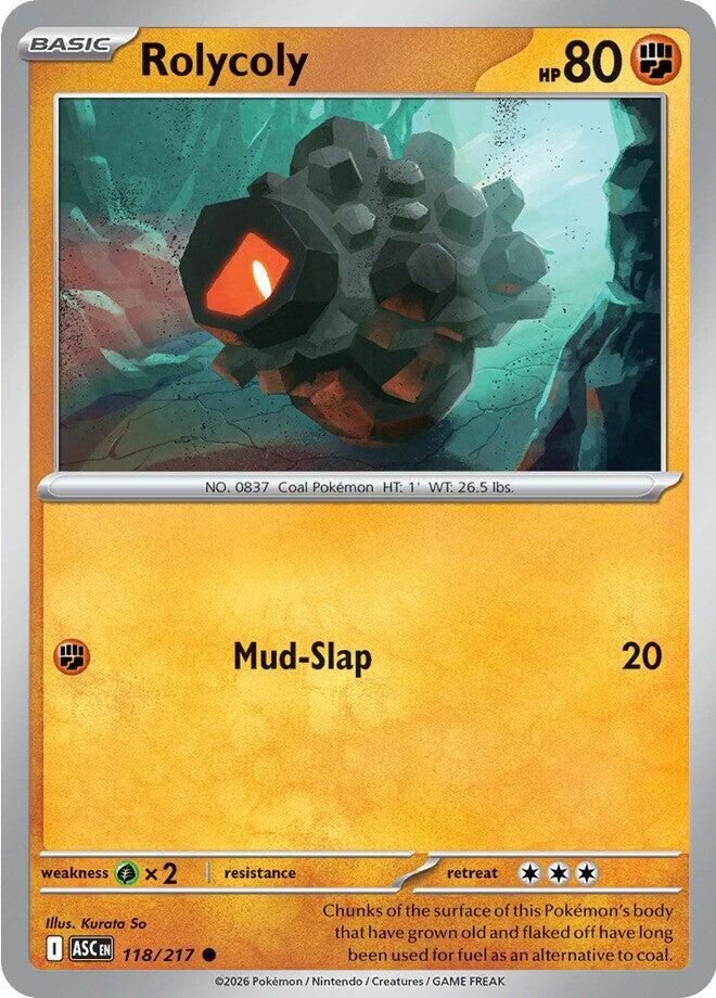 [Reverse Holo] ASC 118/217 Rolycoly C