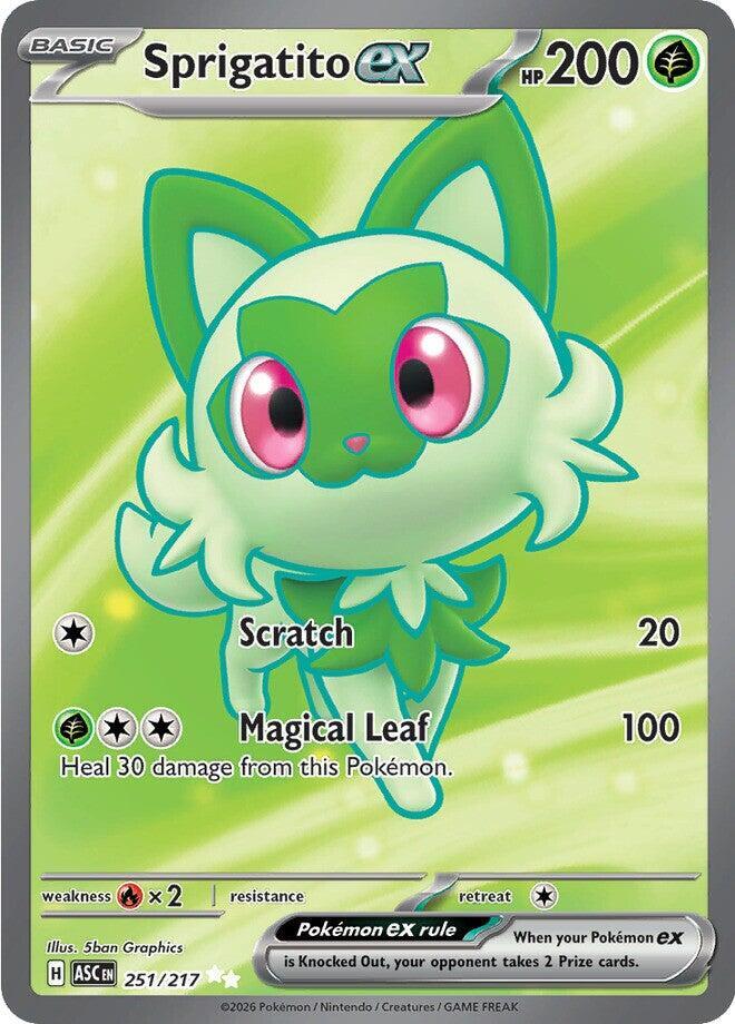ASC 251/217 Sprigatito ex SR