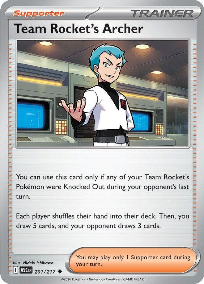 [Reverse Holo] ASC 201/217 Team Rocket's Archer U