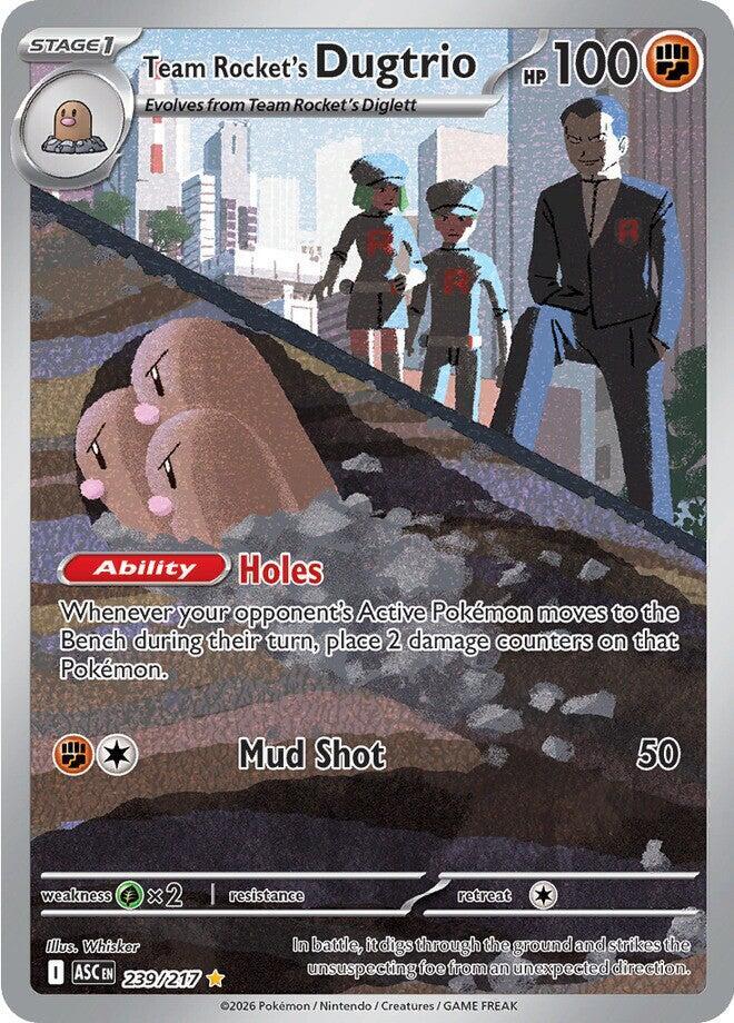 ASC 239/217 Team Rocket's Dugtrio IR