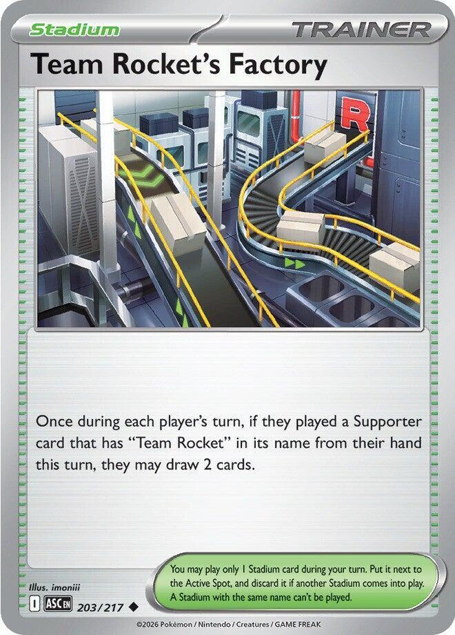 ASC 203/217 Team Rocket's Factory U