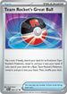 [Reverse Holo] ASC 205/217 Team Rocket's Great Ball U