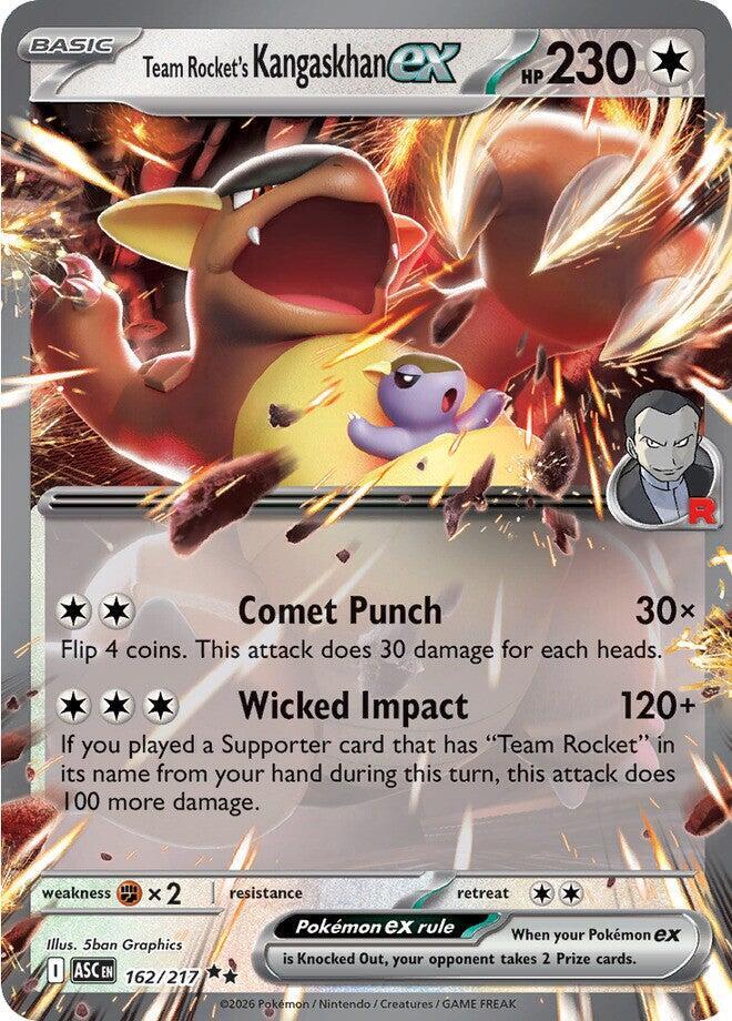 ASC 162/217 Team Rocket's Kangaskhan ex RR