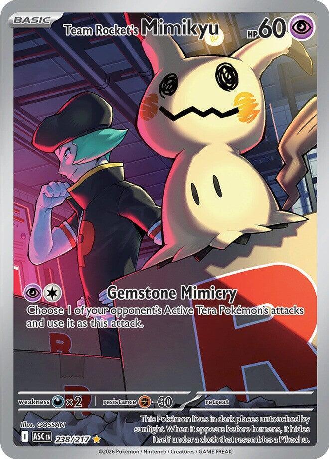 ASC 238/217 Team Rocket's Mimikyu IR