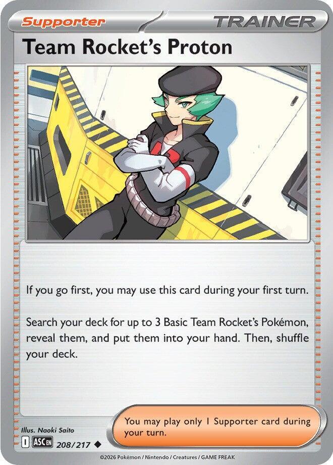 ASC 208/217 Team Rocket's Proton U
