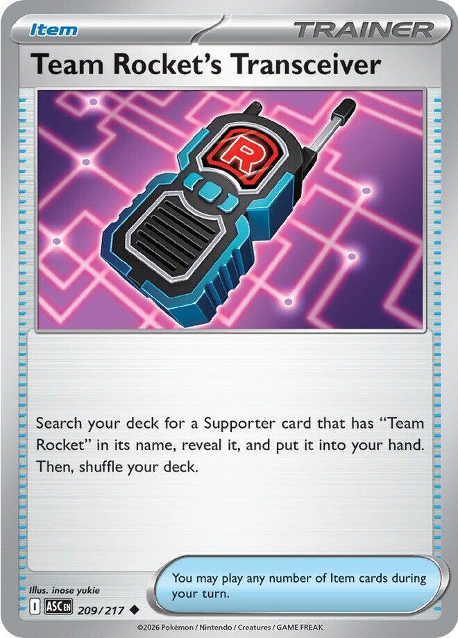 ASC 209/217 Team Rocket's Transceiver U