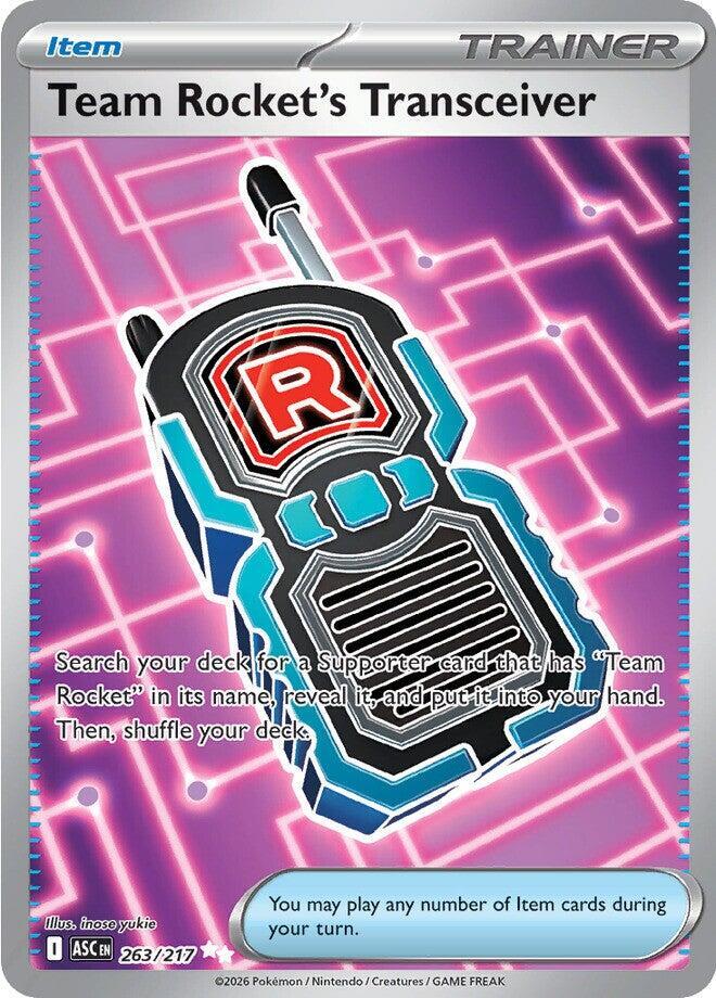 ASC 263/217 Team Rocket's Transceiver SR