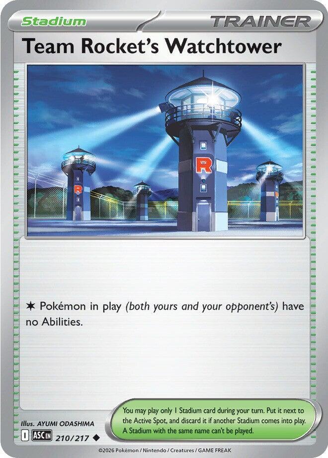 [Reverse Holo] ASC 210/217 Team Rocket's Watchtower U