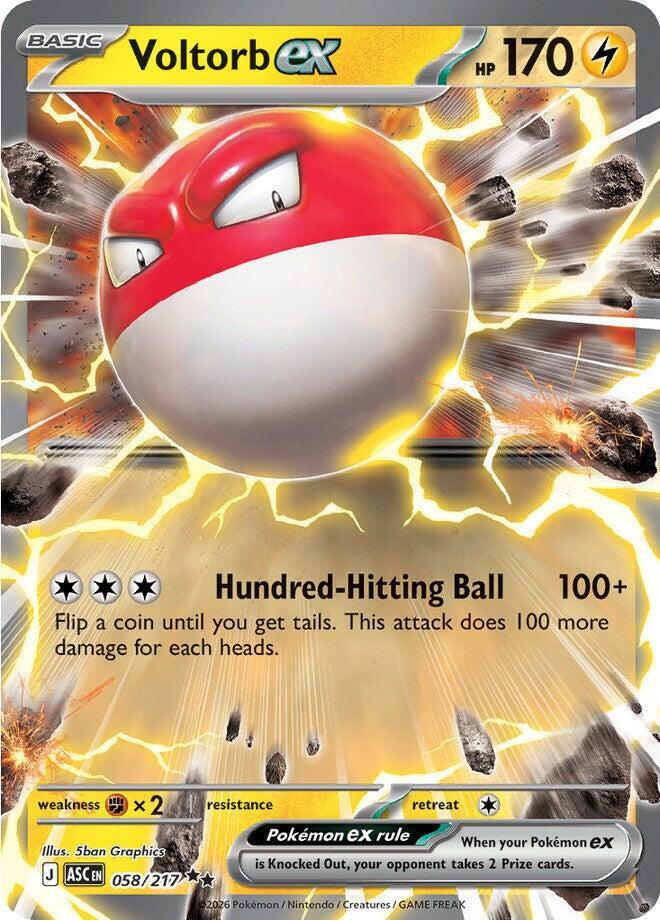 ASC 058/217 Voltorb ex RR
