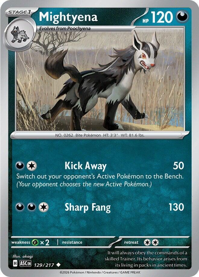 [Reverse Holo] ASC 129/217 Mightyena U