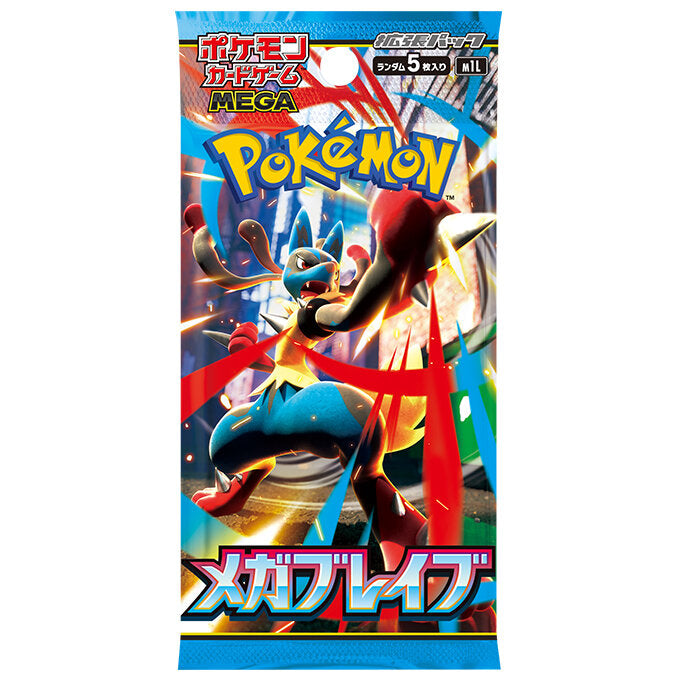 Pokemon TCG 日版 超級進化 M1L「メガブレイブ」Pack