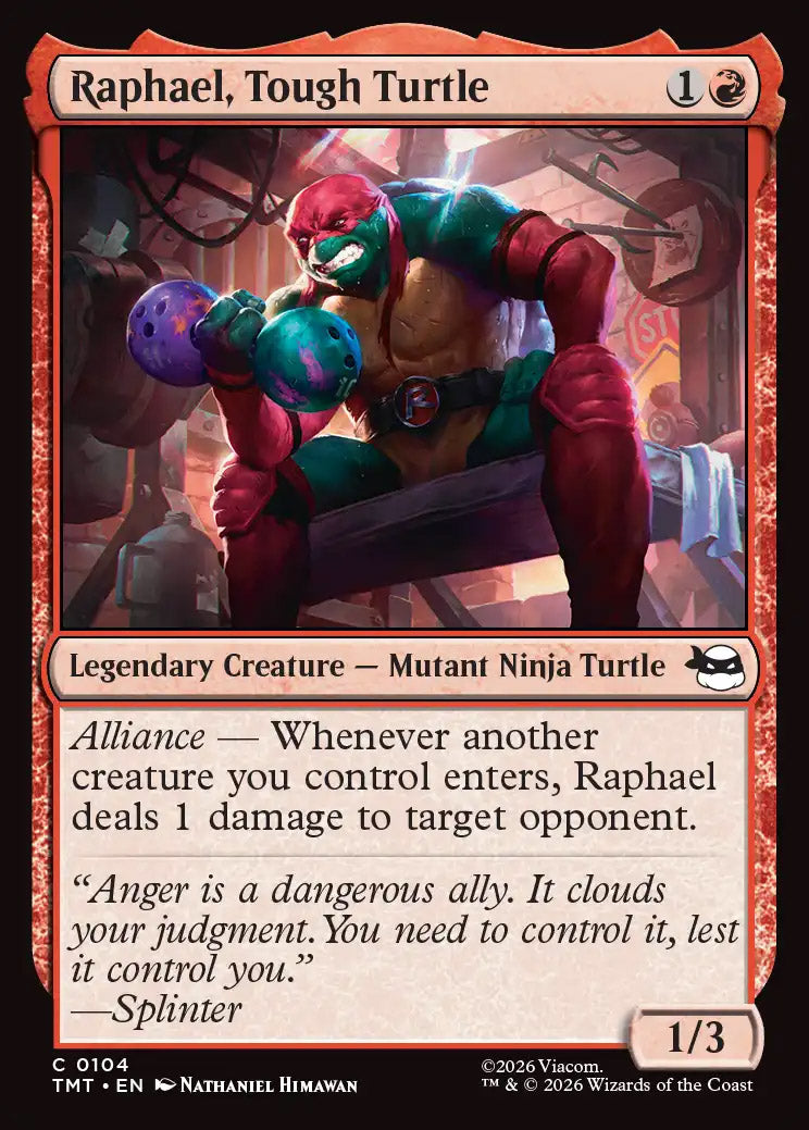 TMT 104 Raphael, Tough Turtle C