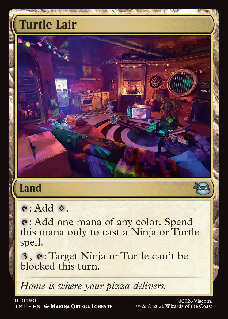 TMT 190 Turtle Lair U