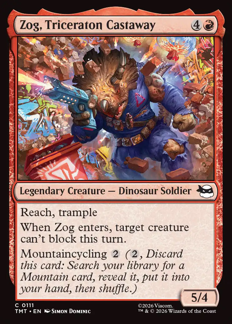 TMT 111 Zog, Triceraton Castaway C