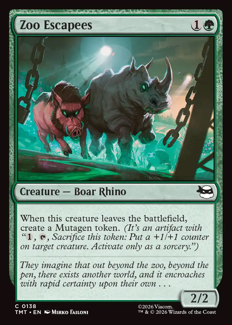 TMT 138 Zoo Escapees C