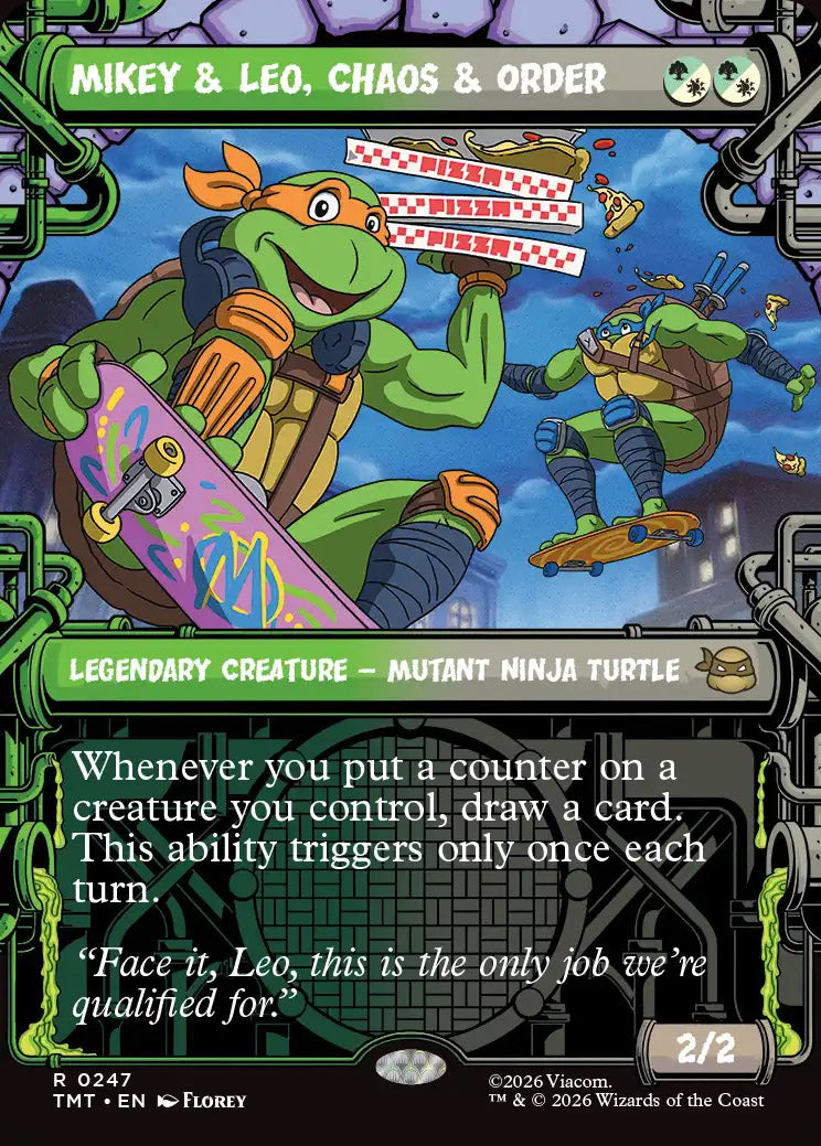 TMT 247 Mikey & Leo, Chaos & Order (0247 - Showcase) R