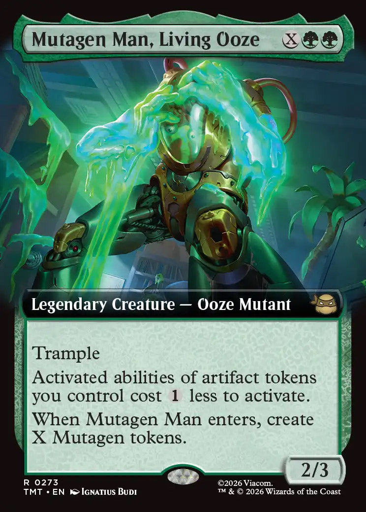 TMT 273 Mutagen Man, Living Ooze (0273 - Extended Art) R