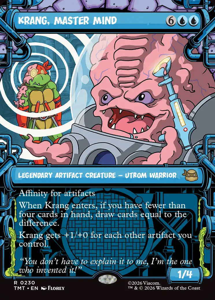 TMT 230 Krang, Master Mind (0230 - Showcase) R