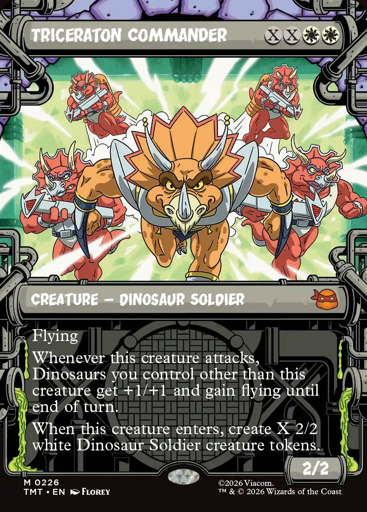 TMT 226 Triceraton Commander (0226 - Showcase) M