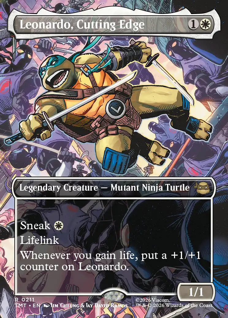TMT 211 Leonardo, Cutting Edge (0211 - Borderless) R