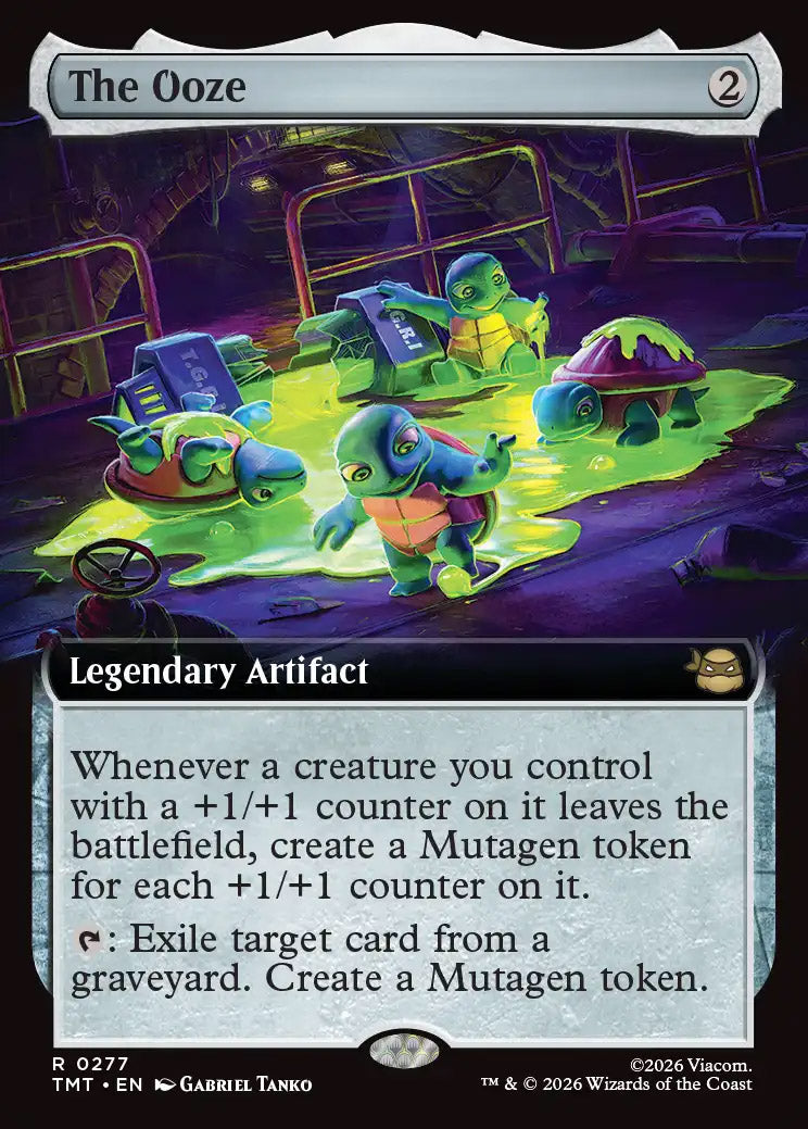 TMT 277 The Ooze (0277 - Extended Art) R