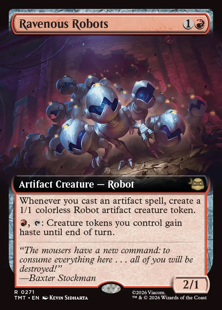 TMT 271 Ravenous Robots (0271 - Extended Art) R
